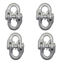 4 Pc Marine Stainless Steel 5/16" Hammerlock Link Chain Connect Link 2700 Lb WLL