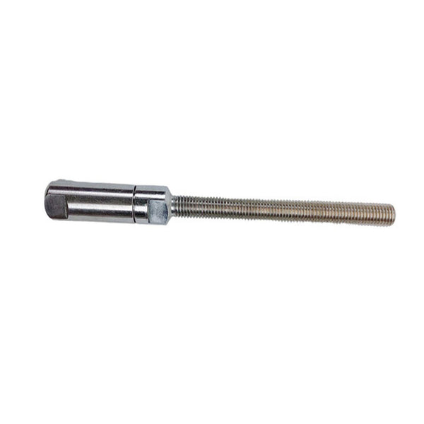 Stainless Steel Fully Threaded 3/16" Push & Go Swageless Stud For 3/16" Cable
