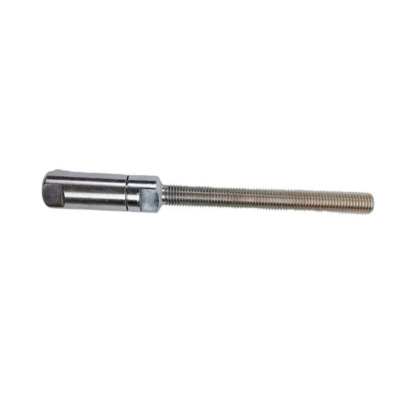 Stainless Steel Fully Threaded 1/4" Push & Go Swageless Stud For 1/4" Cable