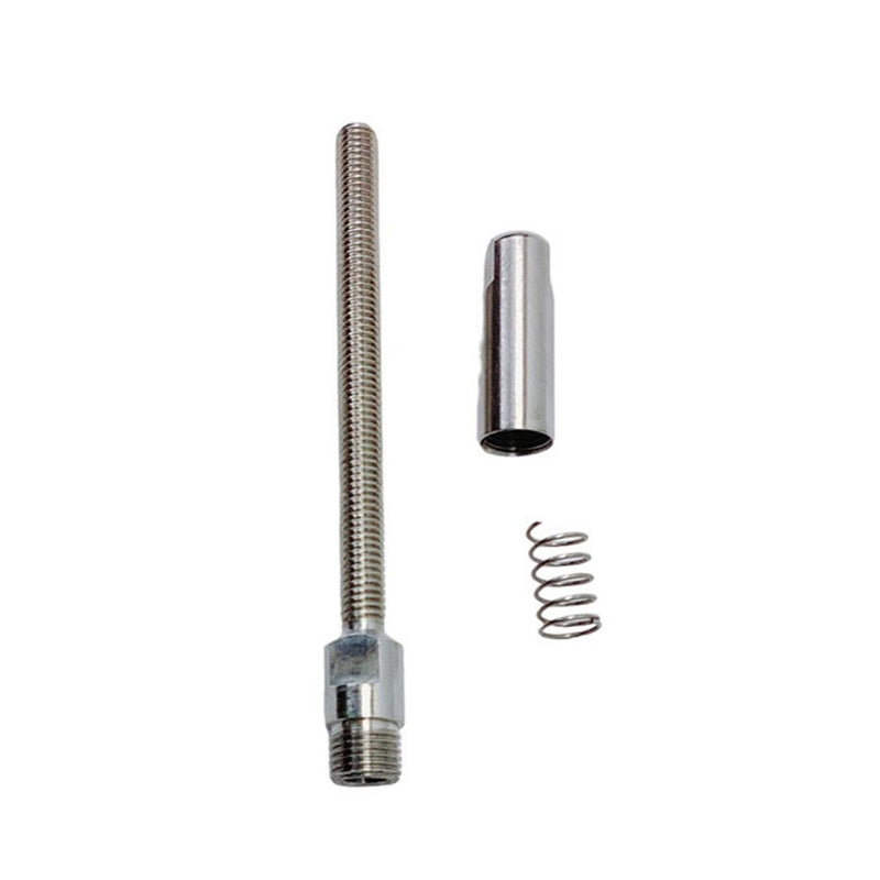 Stainless Steel Fully Threaded 1/4" Push & Go Swageless Stud For 1/4" Cable