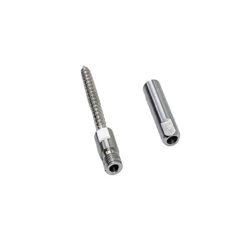 Marine Boat Stainless Steel T316 Push & Go Swageless Lag For Cable Rail