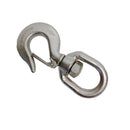 Marine Boat Stainless Steel T316 5/8" Drop Forged Swivel Eye Hook 1,500 LBS WLL