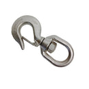 4 Pc Marine Boat Stainless Steel 5/8" Drop Forged Swivel Eye Hook 1,500 LBS WLL