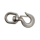 4 Pc Marine Boat Stainless Steel 5/8" Drop Forged Swivel Eye Hook 1,500 LBS WLL