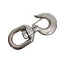 Marine Boat Stainless Steel T316 3/4" Drop Forged Swivel Eye Hook 2,000 LBS WLL