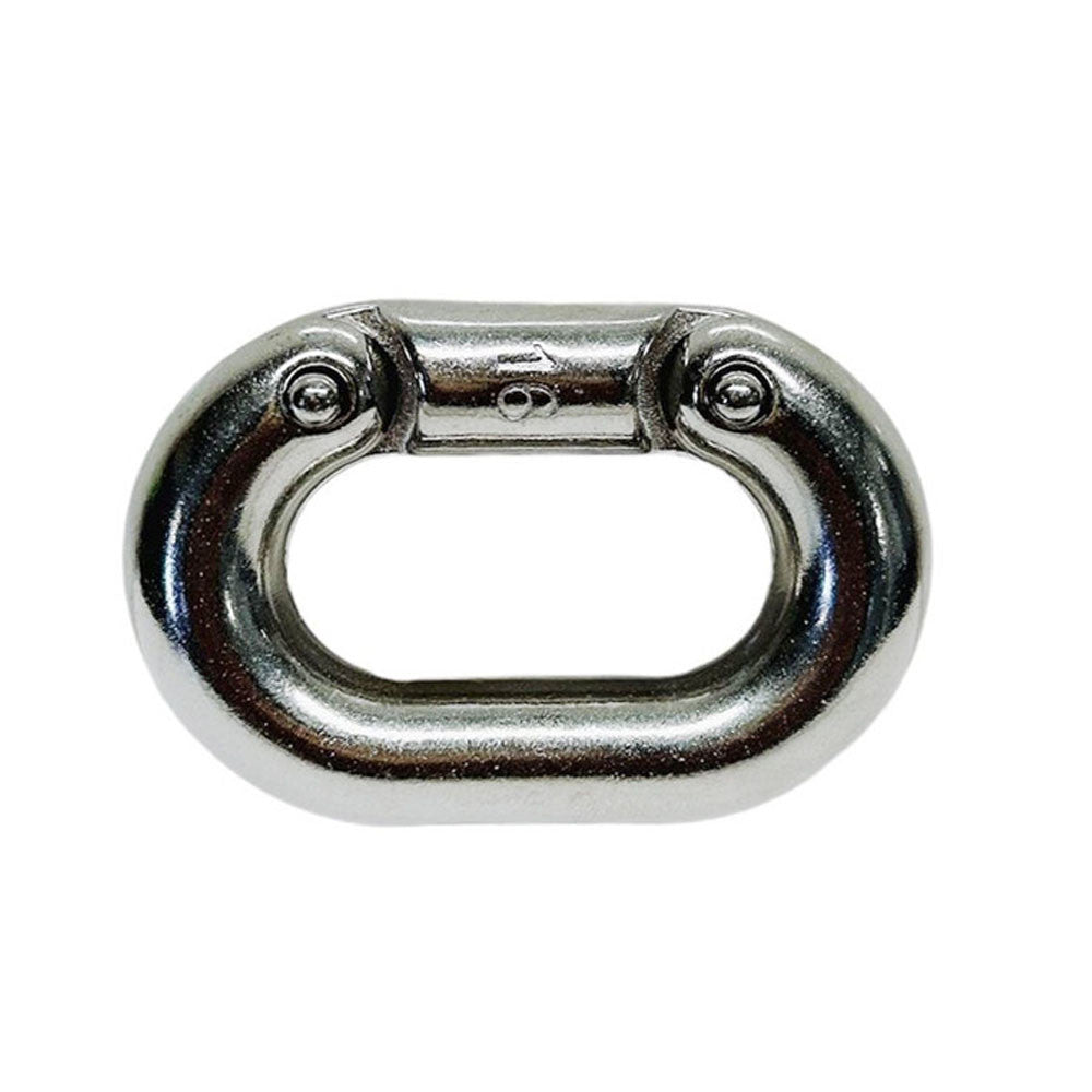 4 Pc Set Marine T316 Stainless Steel Connecting Links, Chain Connector Links for Boat, Dock, Rigging, Anchor Chain