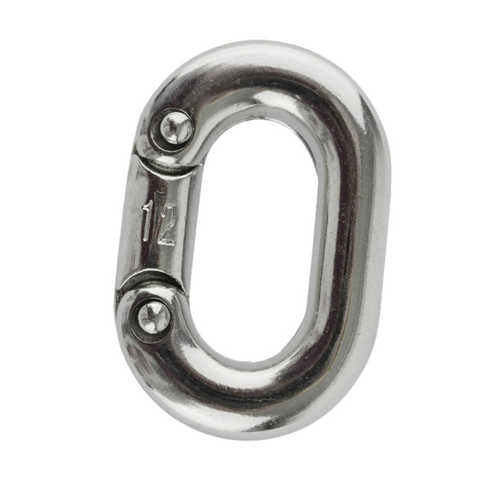 4 Pc Set Marine T316 Stainless Steel Connecting Links, Chain Connector Links for Boat, Dock, Rigging, Anchor Chain