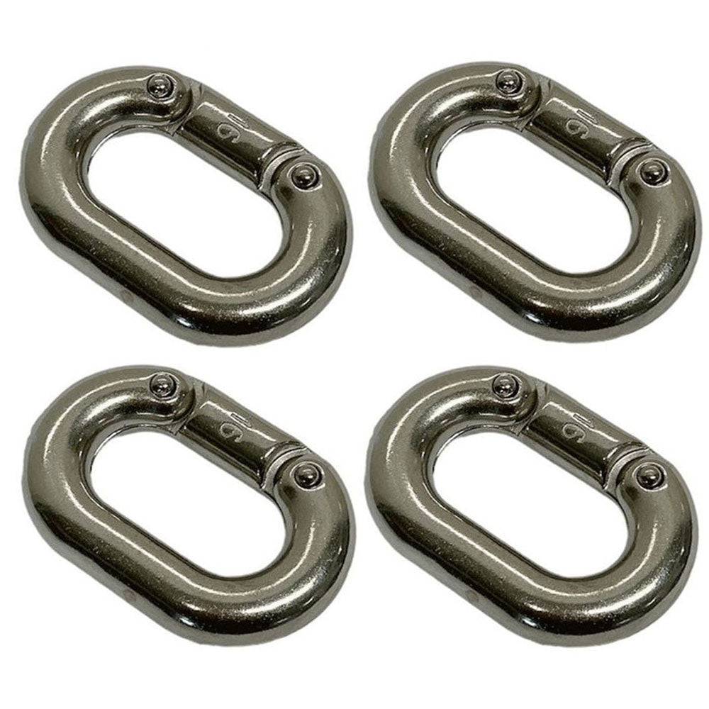 Girevole Occhio-Occhio Acciaio Inox 316 | 3/8'' Per Ormeggio Marino | WLL 1500 LBS