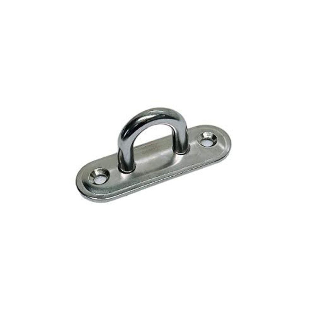 Marine Boat Stainless Steel T304 5/16" Oblong Pad Eye Formed Welded Eye Pad