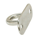 4 Pc Marine Stainless Steel T316 5/16" Oblong Pad Eye Formed Welded Eye Pad Lift