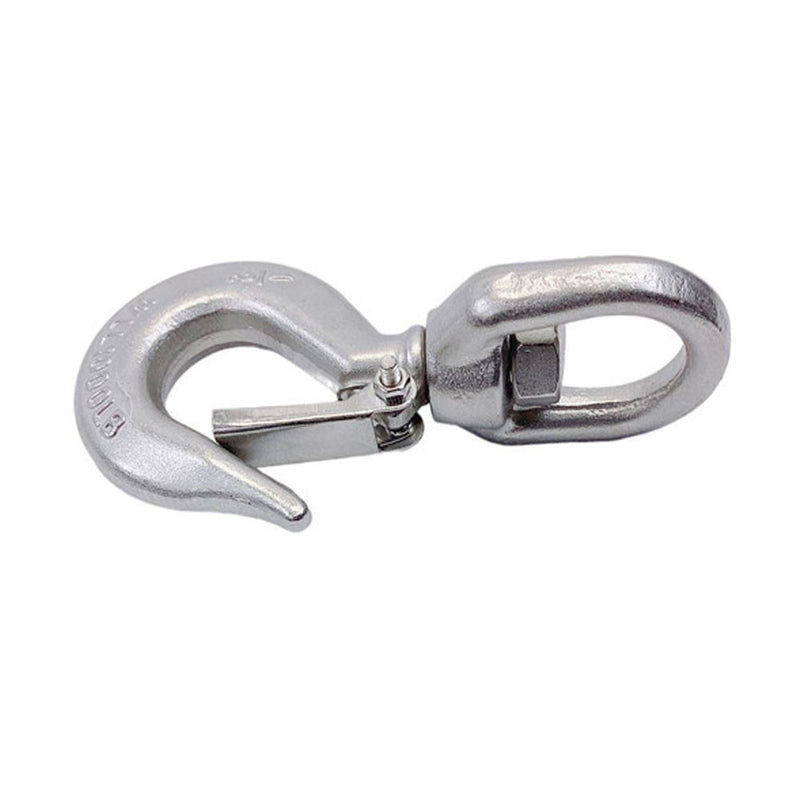 Marine Boat Stainless Steel T316 Drop Forged Swivel Eye Hook Lifting Hook