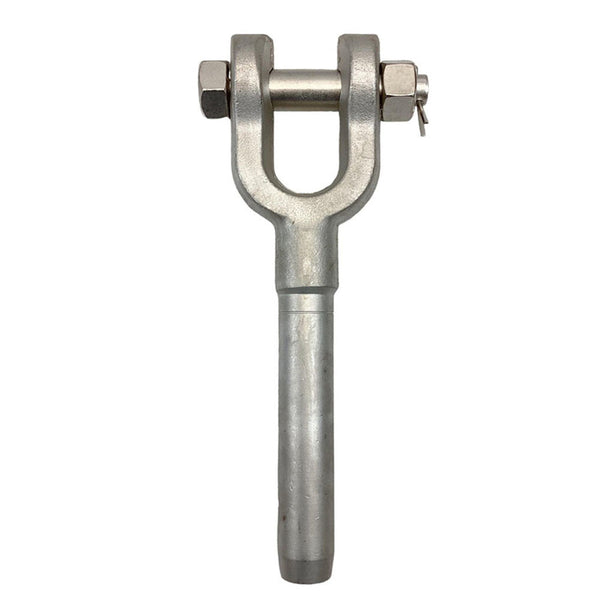 Marine Boat Stainless Steel T316 5/8" Drop Forged Swage Jaw 8000 Lbs WLL Cable