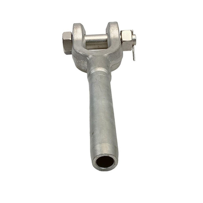 Marine Boat Stainless Steel T316 3/4" Drop Forged Swage Jaw 12500 Lbs WLL Cable