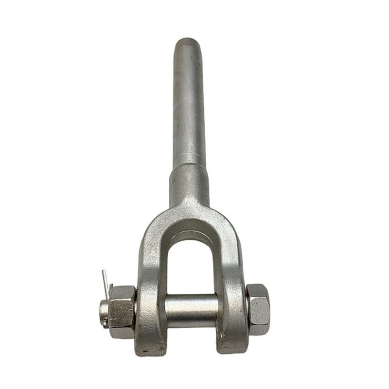 Marine Boat Stainless Steel T316 3/4" Drop Forged Swage Jaw 12500 Lbs WLL Cable