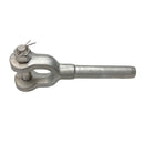 Marine Boat Stainless Steel T316 3/4" Drop Forged Swage Jaw 12500 Lbs WLL Cable