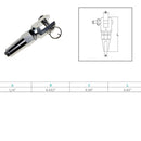 Marine Boat Stainless Steel T316 Swageless Jaw Terminal For Cable Wire Rail Railing