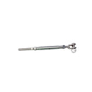 Stainless Steel T316 1/4" Cable Jaw And Swage Stud Turnbuckle 1/2" Thread