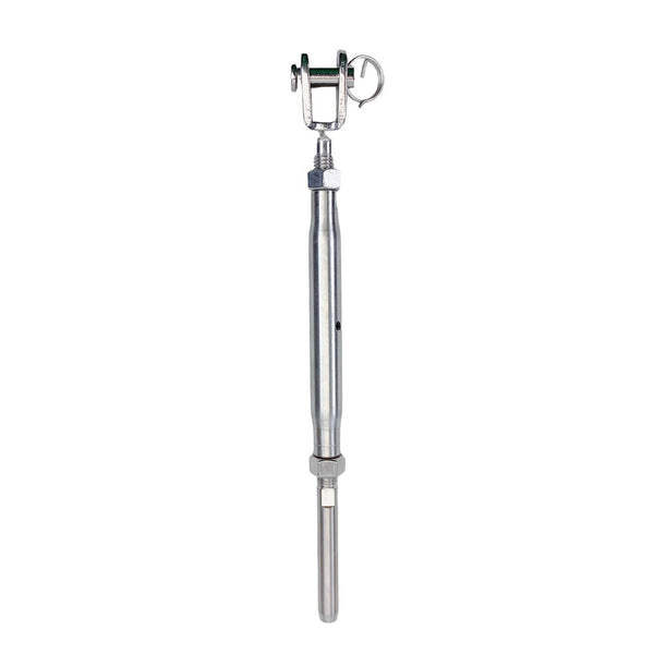 Stainless Steel T316 1/2" Cable Jaw And Swage Stud Turnbuckle 3/4" Thread
