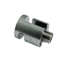 Stainless Steel T316 1/4" Adjustable Cross Cable Clip Clamp Wire Cable Rope