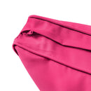 |COVER ONLY| Outdoor Style 3 Twin Piped Trim Bolster Back Pillow Slipcover AD110