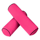 |COVER ONLY| Style 3 Twin Contrast Trim Daybed Mattress Bolster Back Covers AD110