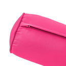 Style 1 Twin Size 5PC Piped Trim Daybed Mattress Cushion Bolster Pillow Complete Set AD110