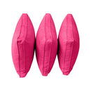 Style 3 Twin Size 6PC Piped Trim Daybed Mattress Cushion Bolster Pillow Complete Set AD110