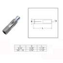 Marine Boat T304 Stainless Steel Drop In Anchor Fastener, Bolt Grip Anchor for Concrete, Deck, Dock, and Outdoor Hardware