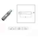 Marine Boat T304 Stainless Steel Drop In Anchor Fastener, Bolt Grip Anchor for Concrete, Deck, Dock, and Outdoor Hardware