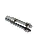 Marine Stainless Steel T316 3/4"-10 Left Handed Threaded Yoke End 5,200 Lbs WLL