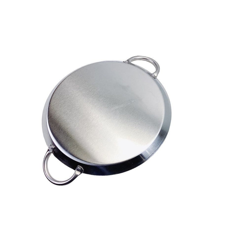 14'' Stainless Steel Round Tray Tortilla Warmer