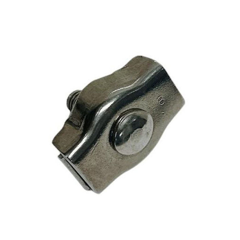 Marine Stainless Steel T304 3/16" Single Simplex Clip Bolt Wire Rope Clips