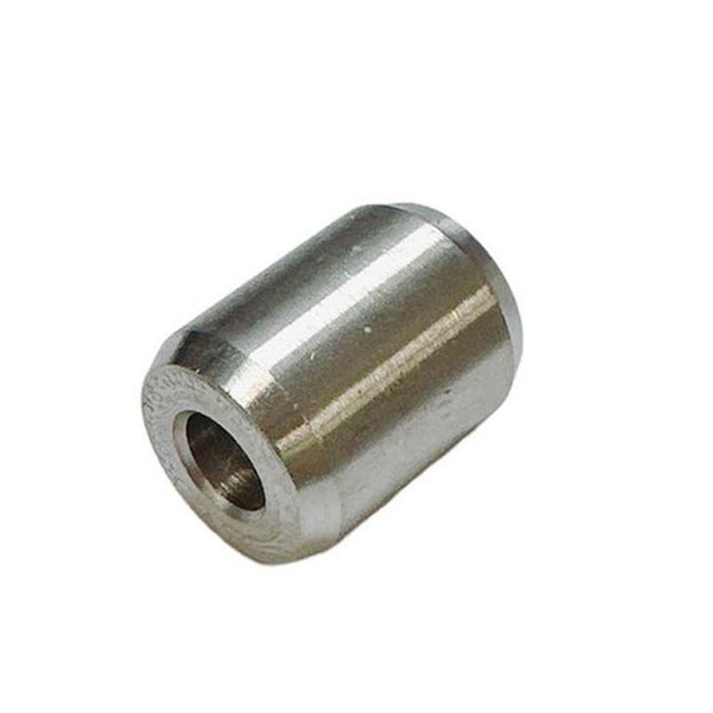 4 Pcs Marine Stainless Steel T316 1/8" Button Stop Wire Rope Cable Button Stop