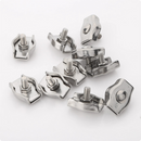 Stainless Steel T304 Single Simplex Clip Bolt Wire Rope Clips