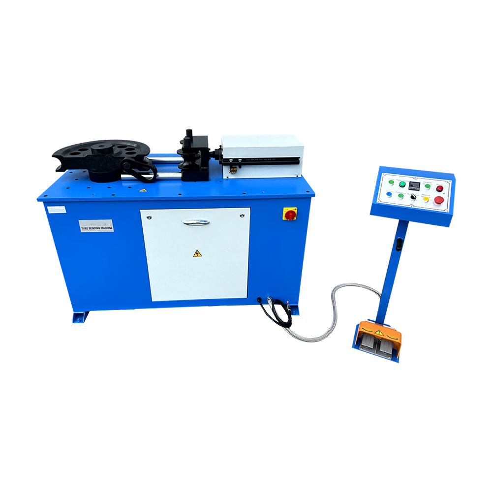 7HP Programmable Electric Hydraulic Tube Pipe Bender PLC Machine 3" & 2-3/8" Dies Included