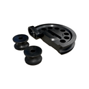 7HP Programmable Electric Hydraulic Tube Pipe Bender PLC Machine 3" & 2-3/8" Dies Included