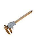 Tin Coated 0-6" Stainless Hardened 4 Way Dial Caliper Shock Proof 0.001" Grad