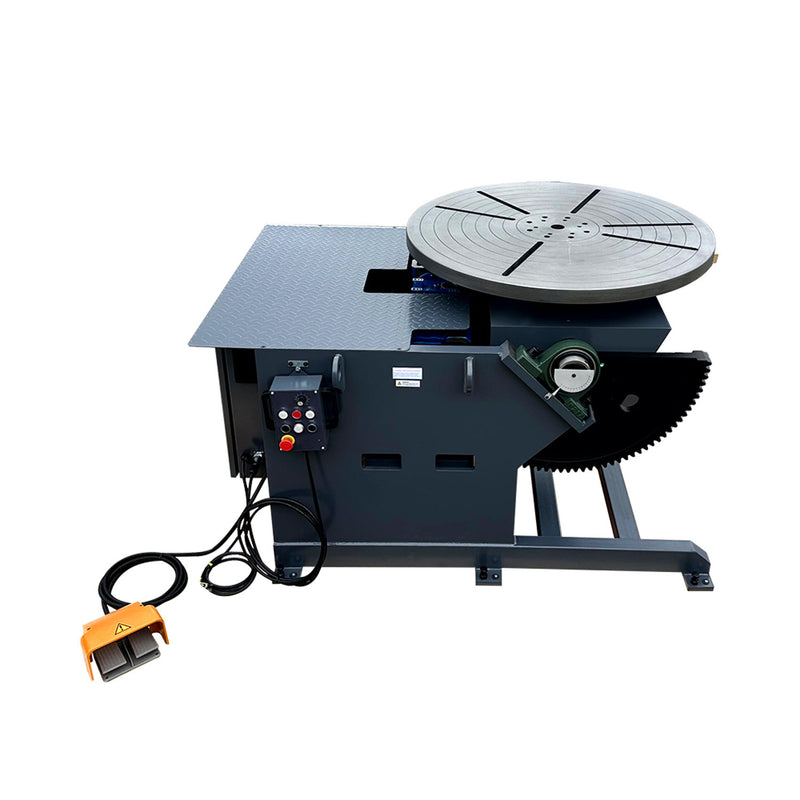 5940-8800 LBS Welding Positioner Positioning Turn Rotary Table Tilt 0-135 Degree 3 Phase 220V