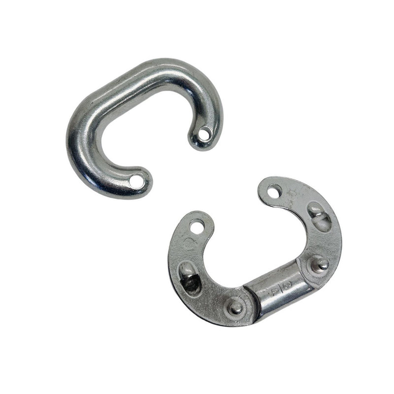 4 Pcs Marine Stainless Steel 3/4" Connecting Links 4,400 Lbs WLL Connector Link