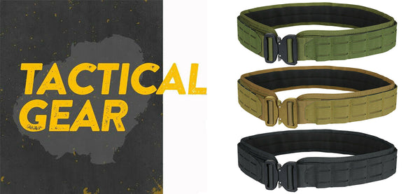 Tactical Cobra LCS Laser Cut MOLLE Nylon Padded Battle Pistol Belt
