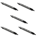 5 Pc Set HSS Center Drill 60 Degree Combined Countersink Bits Drilling(#1 to #6)